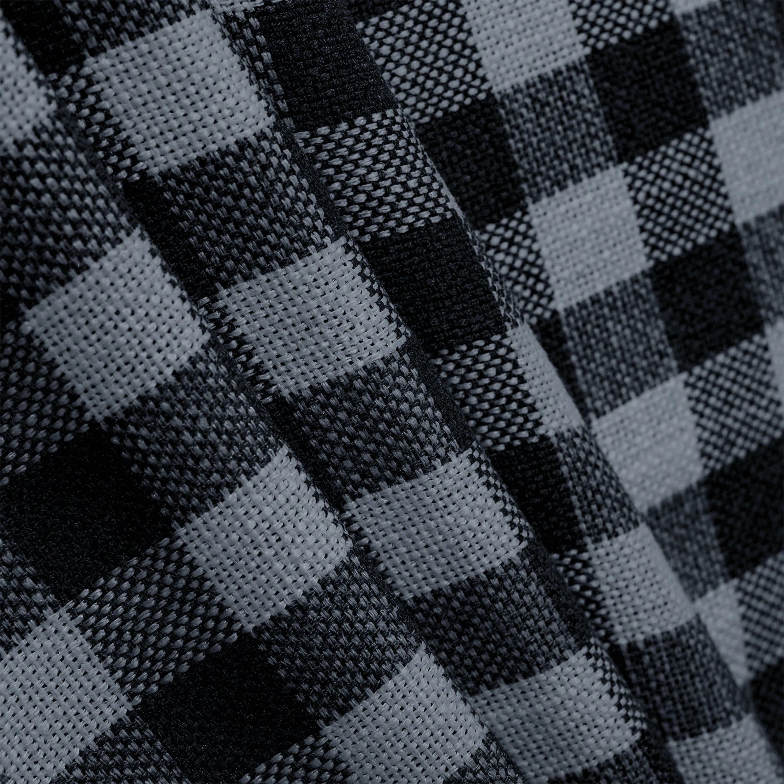 Simon Plaid Linen Textured Curtains