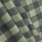 Simon Plaid Linen Textured Curtains