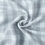 Simon Plaid Linen Textured Curtains