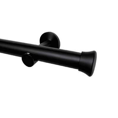 Single rod front view