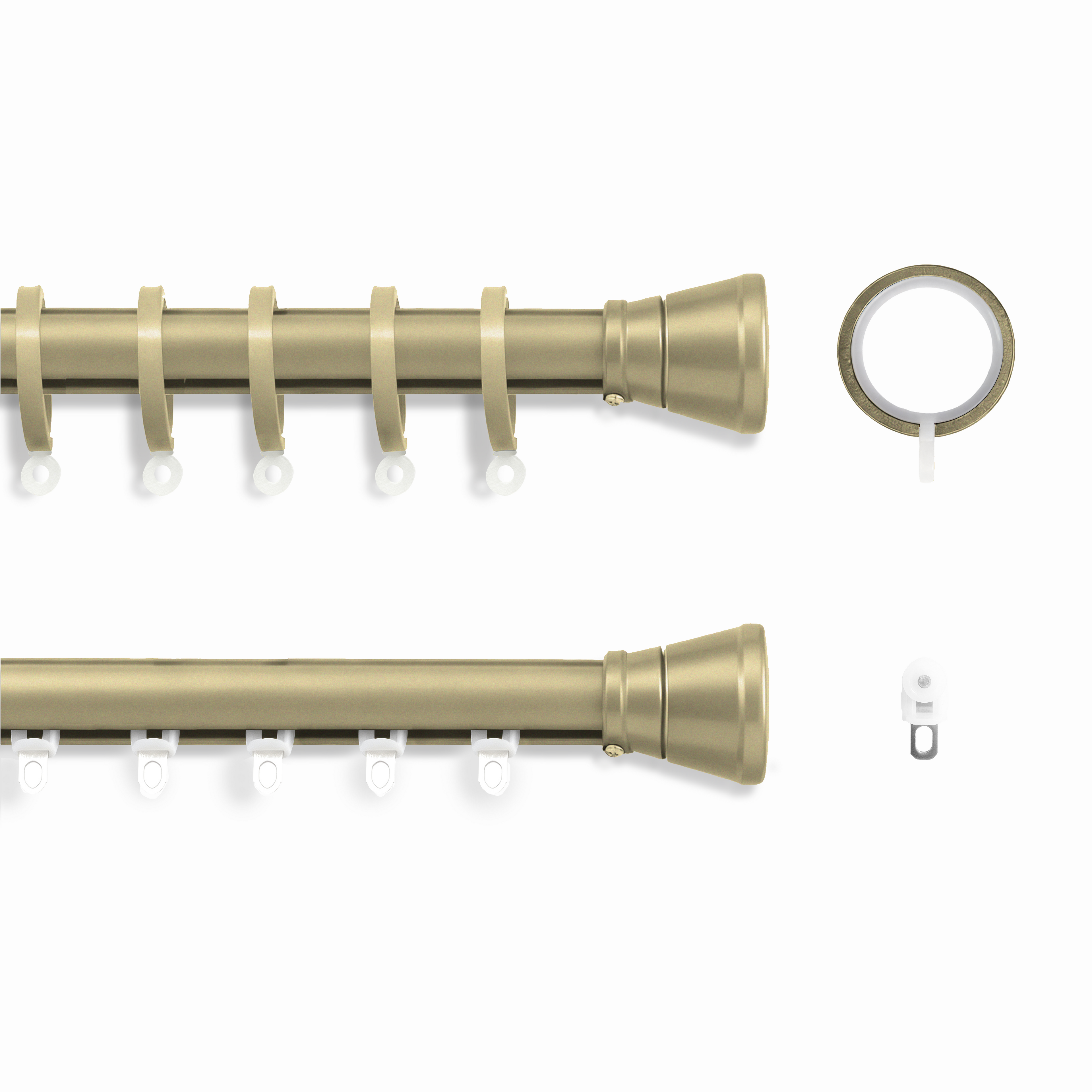 Two Gold Ring Options sizes are available