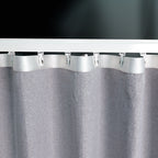 Curtain track rod installation demonstration