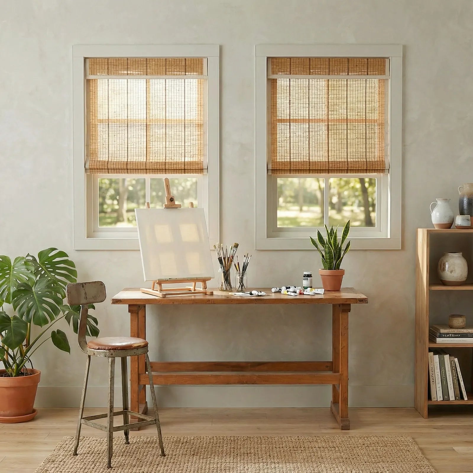 Troy Custom Bamboo Shades