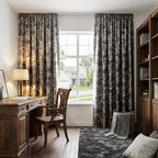 Winslow Floral Jacquard  Curtains