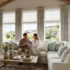 Winslow Floral Jacquard  Curtains