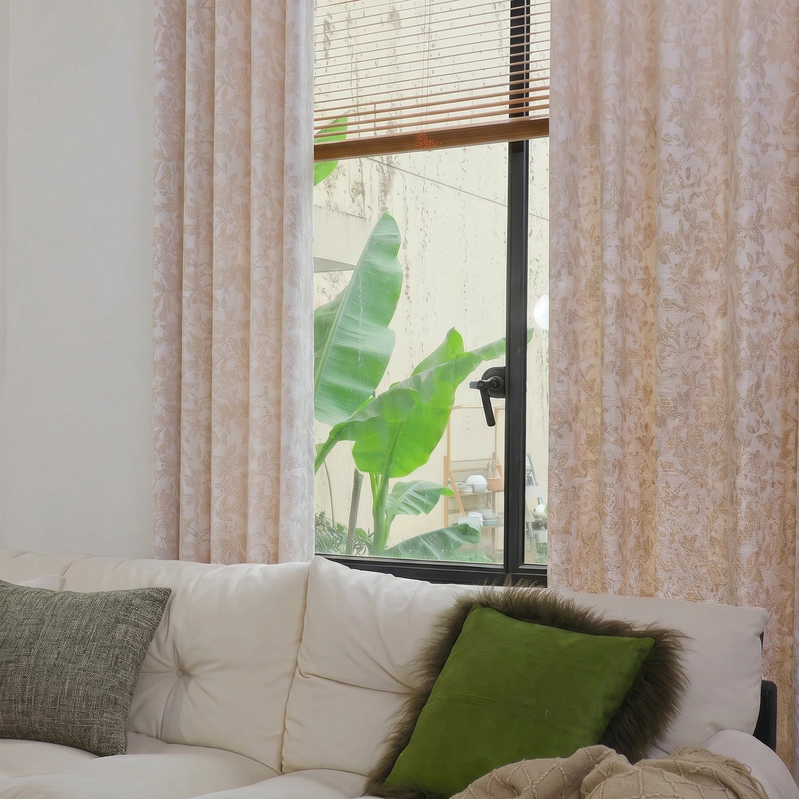 Winslow Floral Jacquard  Curtains