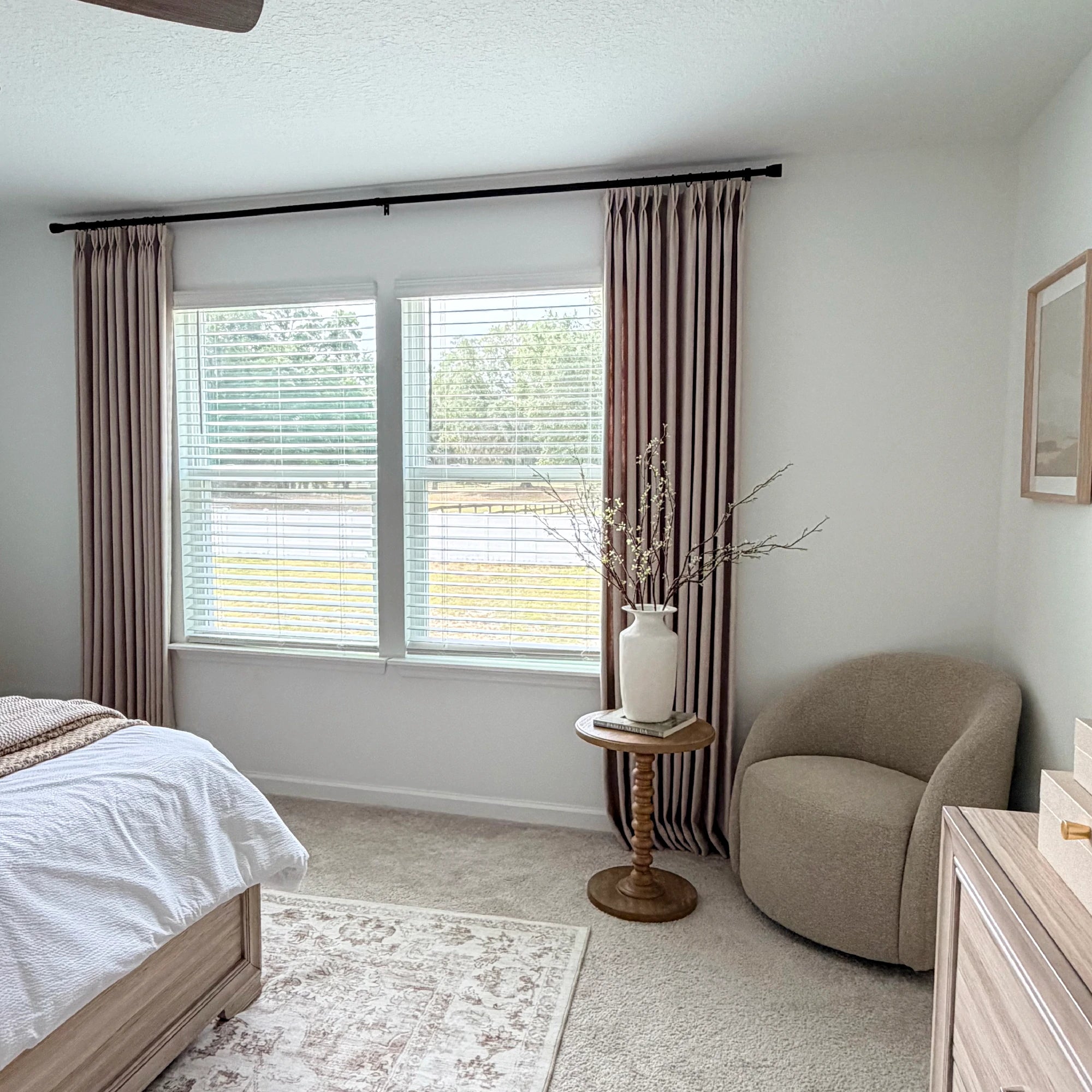 John Linen Texture Cotton Curtains