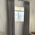 Orion Linen Look 100% Blackout Curtains