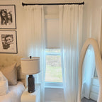 Fern Cotton Semi Sheer Curtains