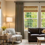 Henry  Linen Cotton Look Curtains