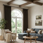 Henry  Linen Cotton Look Curtains