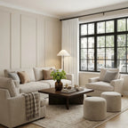 Henry  Linen Cotton Look Curtains