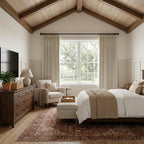 Henry  Linen Cotton Look Curtains