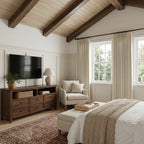 Henry  Linen Cotton Look Curtains