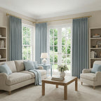 Henry  Linen Cotton Look Curtains