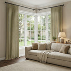 Henry  Linen Cotton Look Curtains