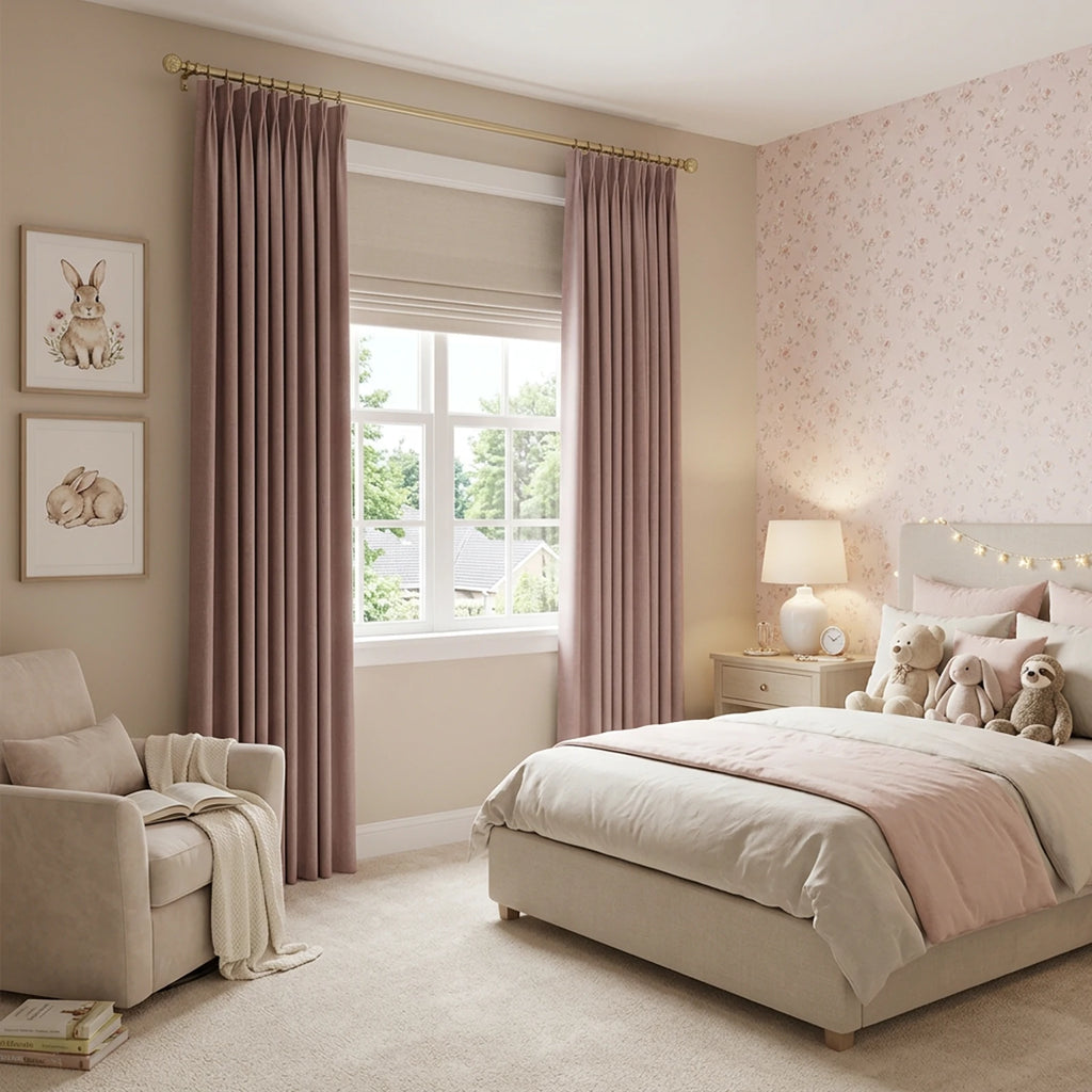 Henry  Linen Cotton Look Curtains