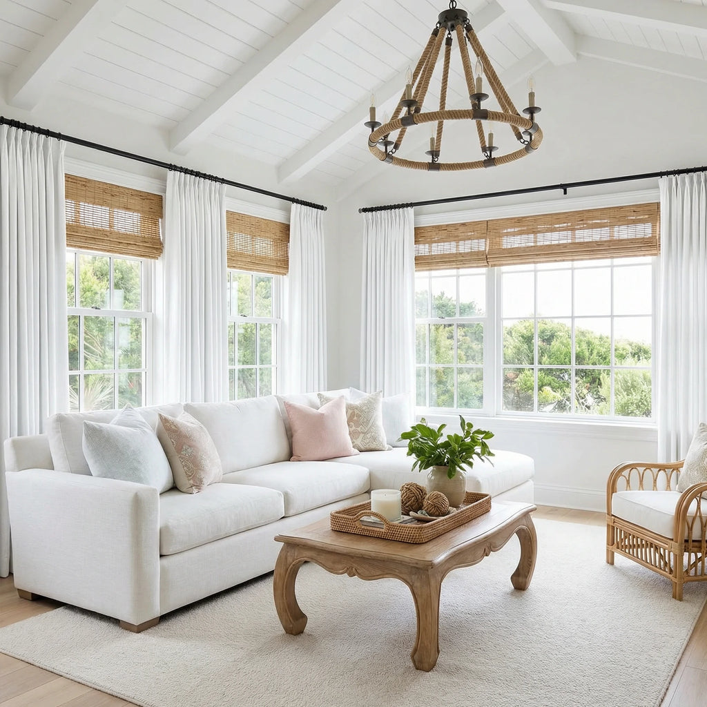 Henry  Linen Cotton Look Curtains