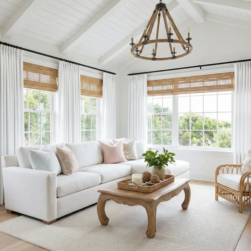 Henry  Linen Cotton Look Curtains