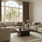 Henry  Linen Cotton Look Curtains