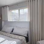 Jasper Dotted Linen Blend Curtains