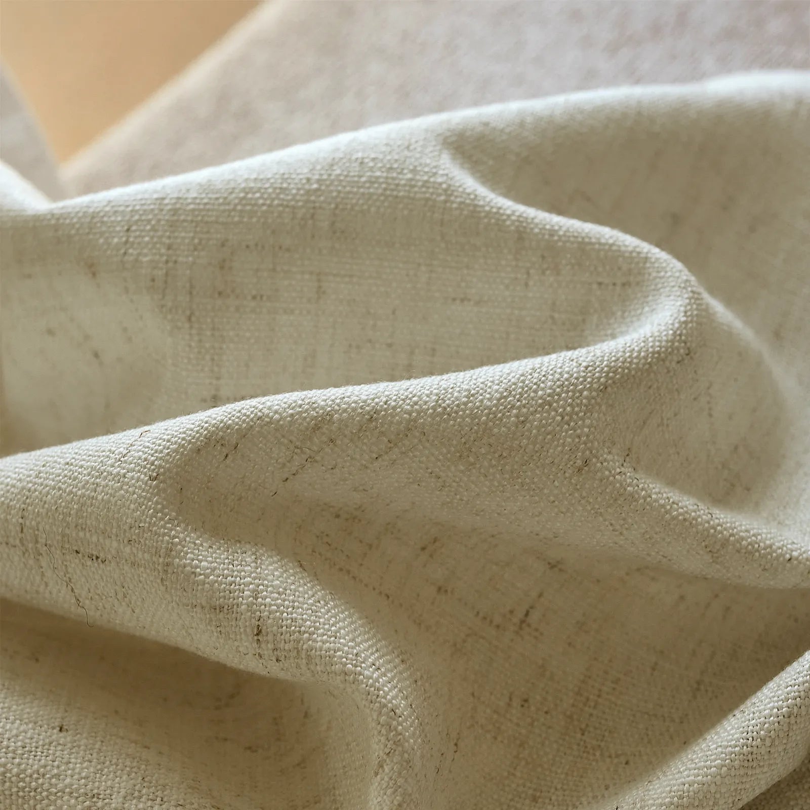 Jasper Dotted Linen Blend Roman Shades