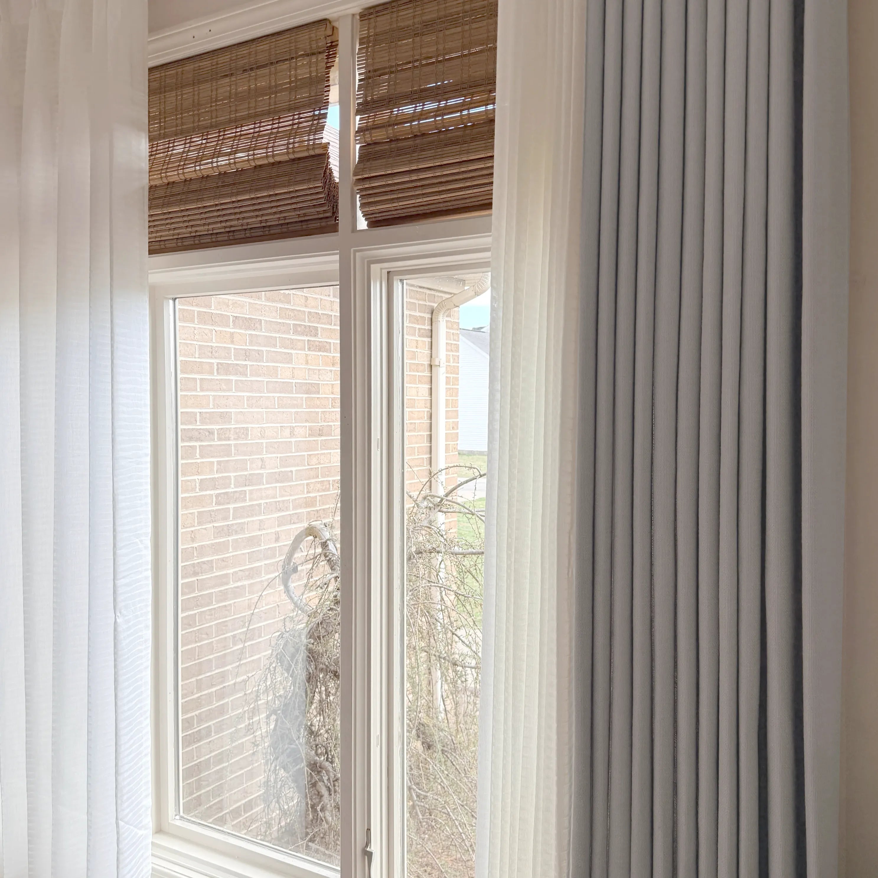 John Linen Texture Cotton Curtains