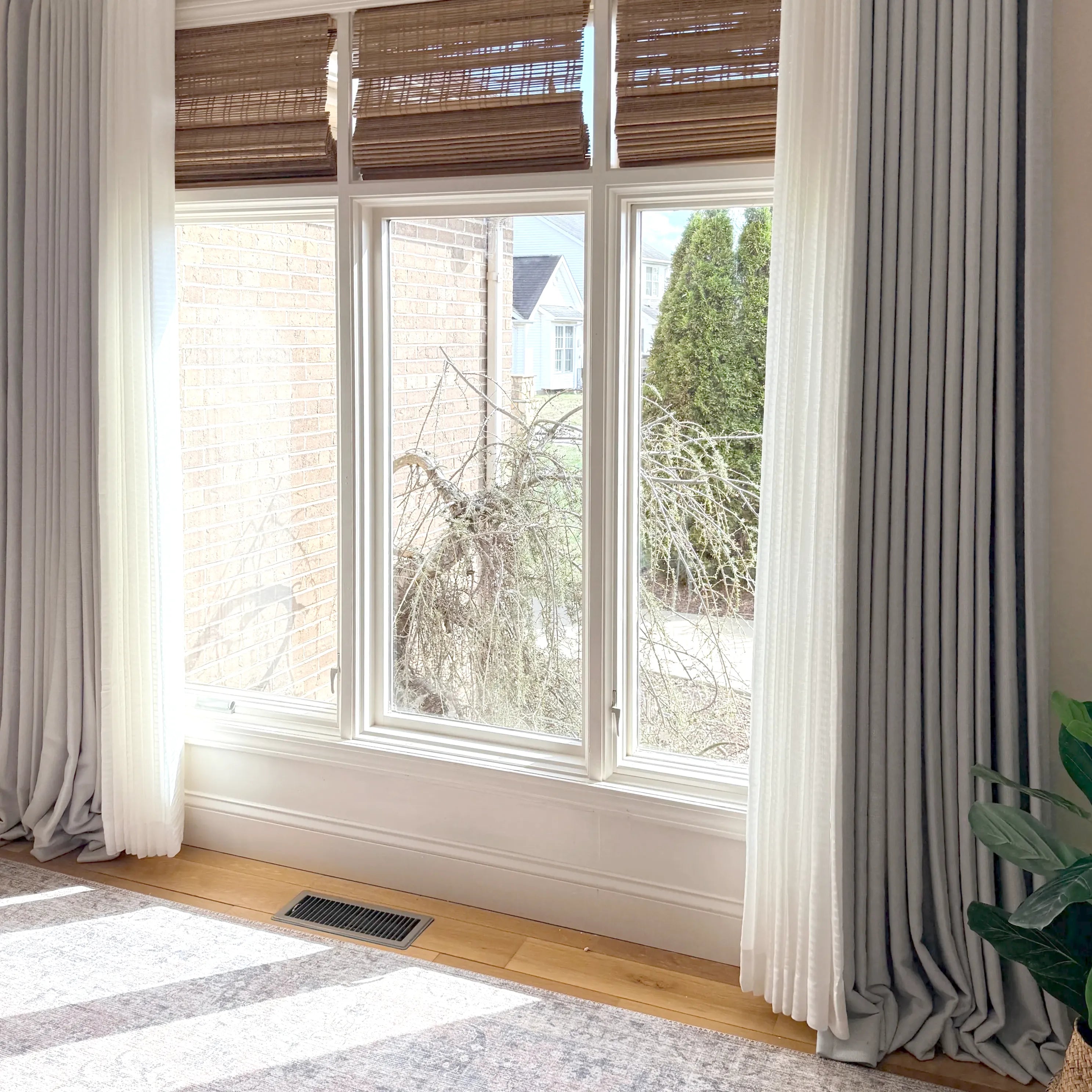 John Linen Texture Cotton Curtains