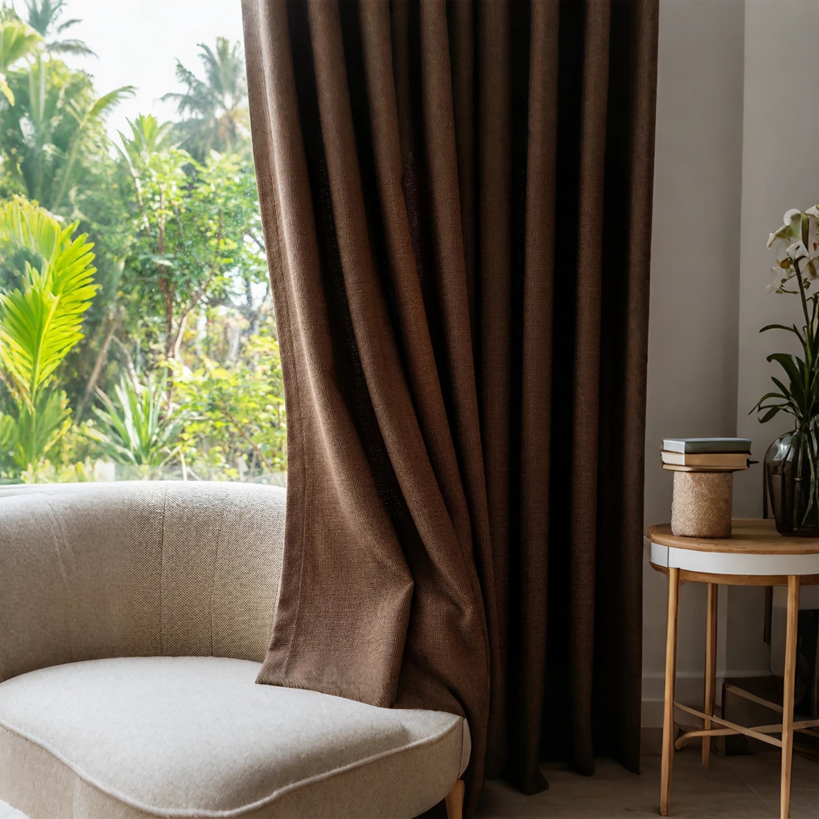 John Linen Texture Cotton Curtains