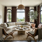 John Linen Texture Cotton Curtains