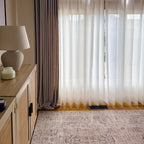 Sheila Cotton Semi Sheer Curtains