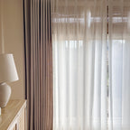 Sheila Cotton Semi Sheer Curtains