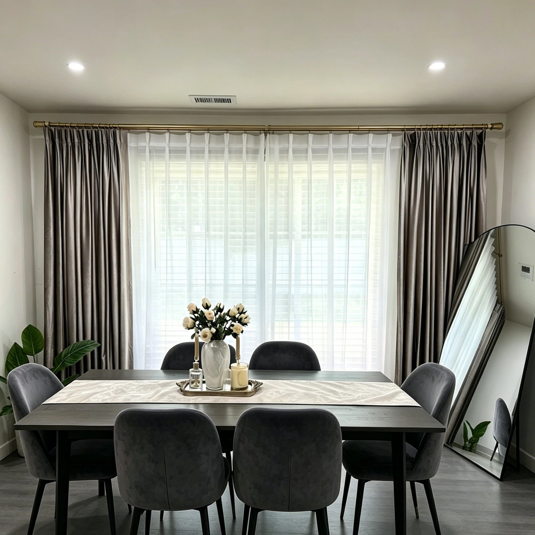 Lisa Semi Sheer Curtains
