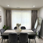 Lisa Extra Long & Wide Semi Sheer Curtains