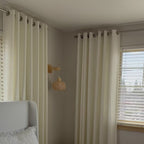 Jasper Dotted Linen Blend Curtains