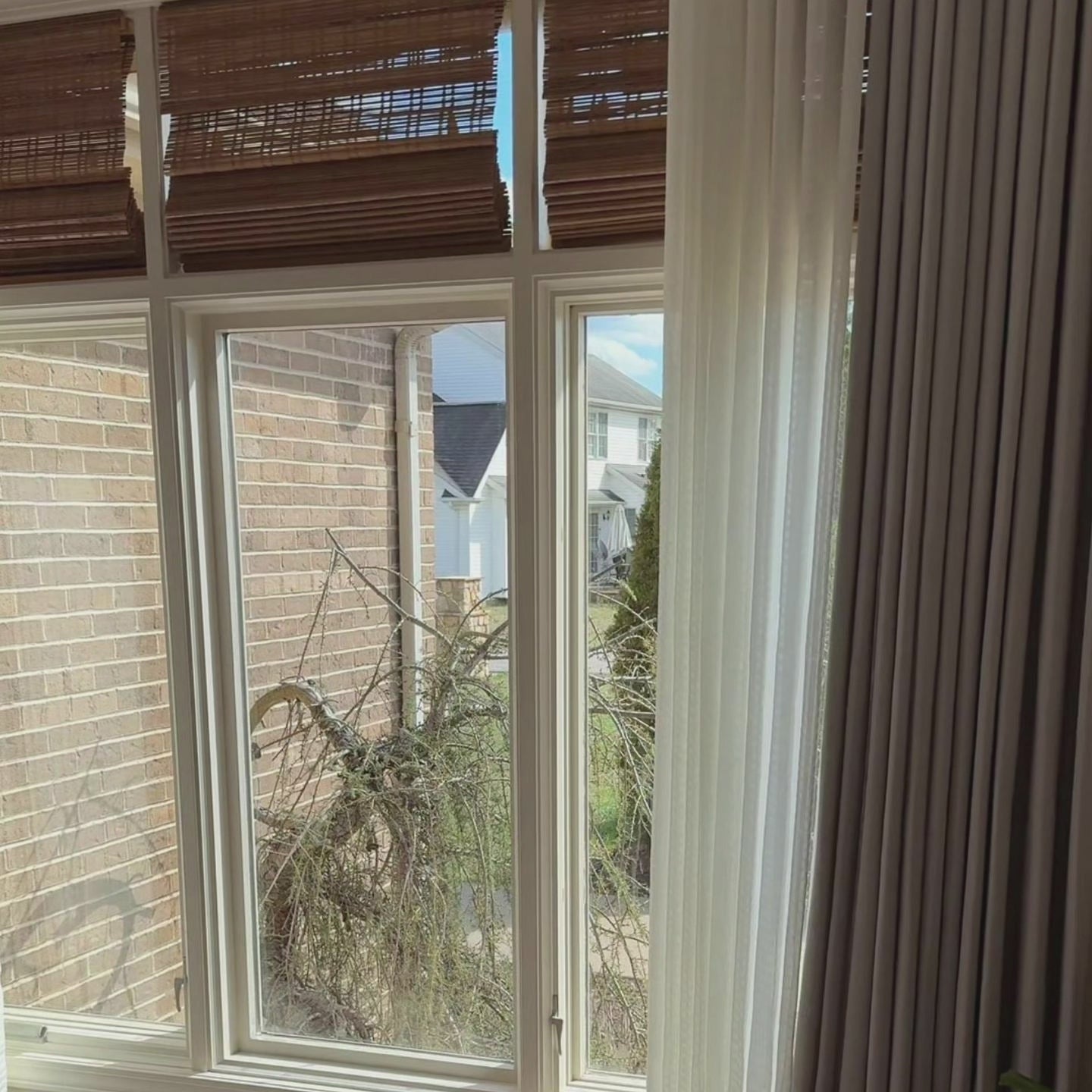 John Linen Texture Cotton Curtains