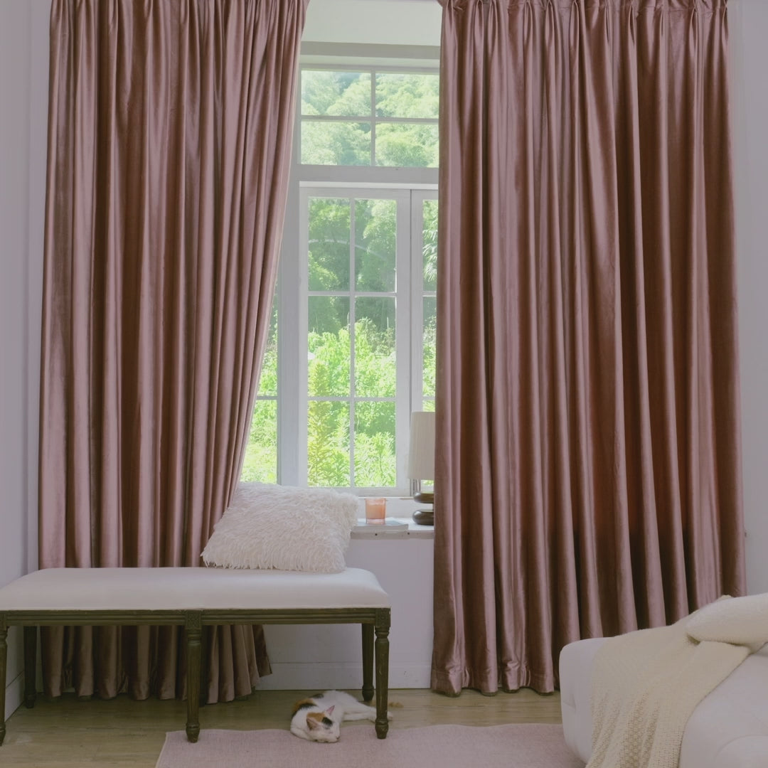 Julian Luxe Velvet Curtains