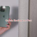 Alex 100% Balckout Linen Look Curtains