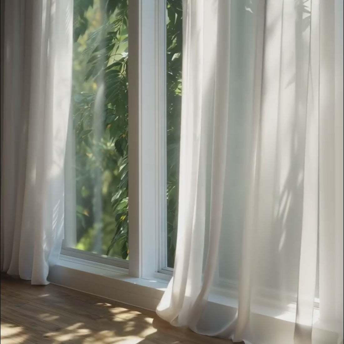 Lisa Extra Long & Wide Semi Sheer Curtains