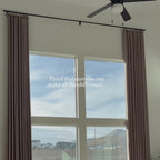 John Extra Long Linen Texture Cotton Curtains