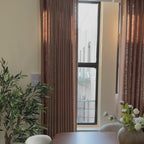 Jasper Dotted Linen Blend Curtains