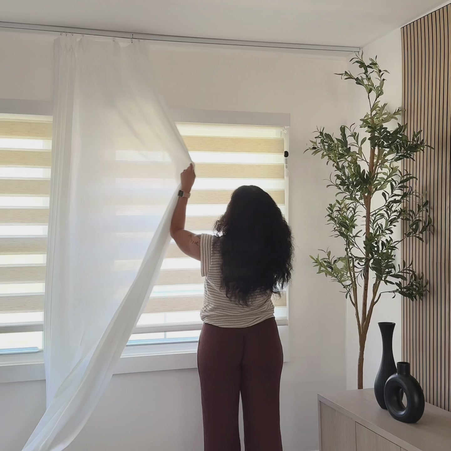 Alice Semi Sheer Curtains