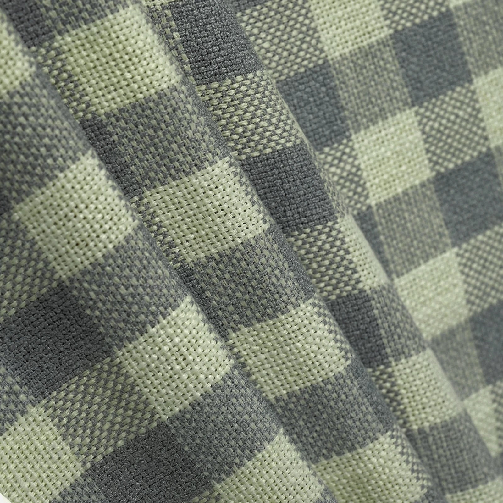 Simon Plaid Patten Cafe Curtains